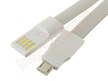 White micro USB data cable for Xiaomi devices